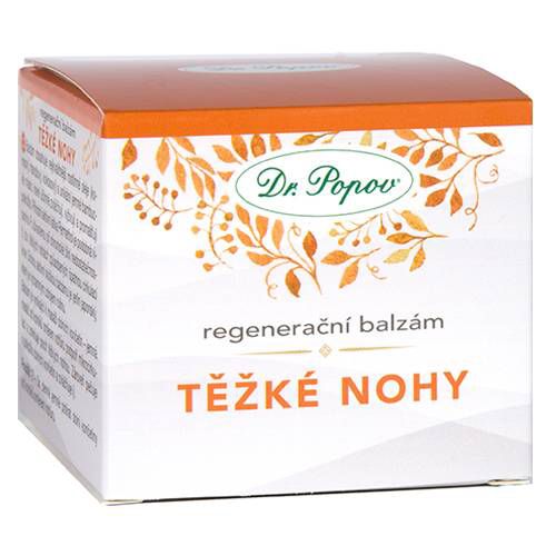 Regenerační balzám TĚŽKÉ NOHY, 50 ml Dr. Popov