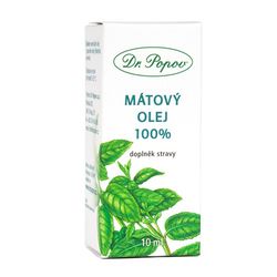 Mátový olej 100%, 10 ml Dr. Popov