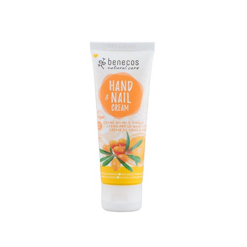 Benecos - Krém na ruce a nehty rakytník a pomeranč, 75 ml
