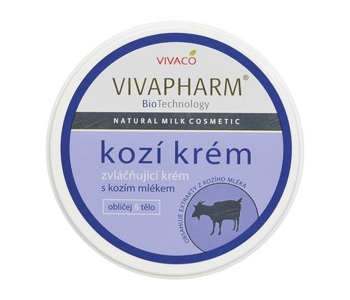 VIVAPHARM Krém na obličej a tělo s kozím mlékem 250ml