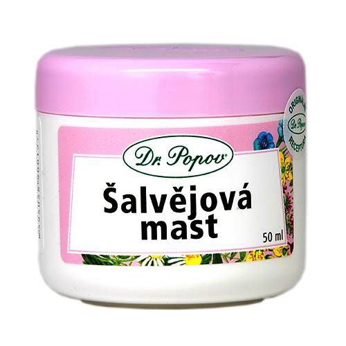 Šalvějová mast, 50 ml Dr. Popov