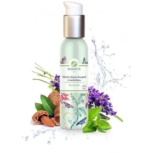 Naturalis - Tělový olej po koupeli s meduňkou Krasomila BIO, 100 ml