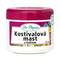 Kostivalová mast s kafrem, 50 ml Dr. Popov