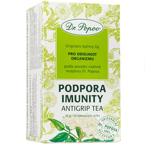 Podpora imunity Antigrip tea, porcovaný čaj, 30 g