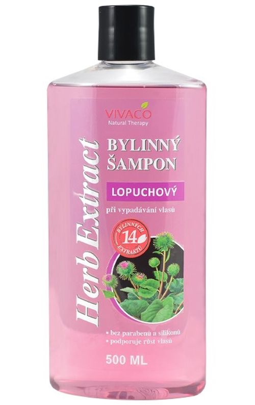 VIVACO Bylinný šampon Lopuch HERB EXTRACT