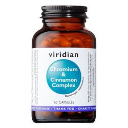 Viridian Chromium & Cinnamon Complex 60 kapslí