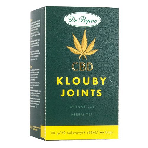 Konopný čaj s CBD Klouby, 30 g