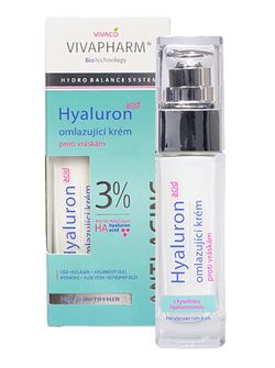 VIVAPHARM Omlazující krém s kyselinou hyaluronovou 30ml