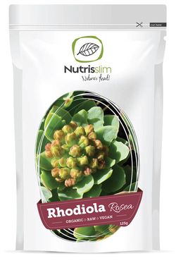 Nutrisslim Rhodiola Rosea 125g Bio SI-EKO-001 certifikát