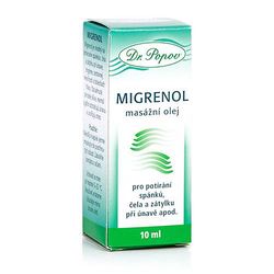 Migrenol, masážní olej, 10 ml Dr. Popov