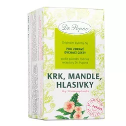 Krk, mandle, hlasivky, porcovaný čaj, 30 g