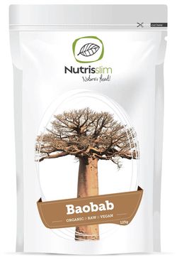 Nutrisslim Baobab Fruit Powder 125g Bio SI-EKO-001 certifikát Akční cena
