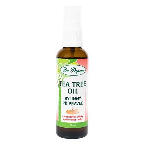 Tea Tree Oil dezinfekce rukou, 50 ml Dr. Popov