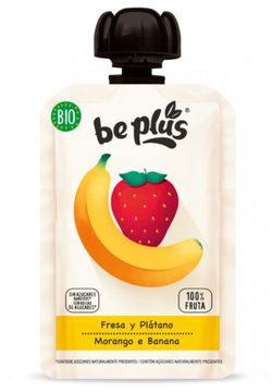Be Plus - BIO kapsička jahody a banán, 100 g