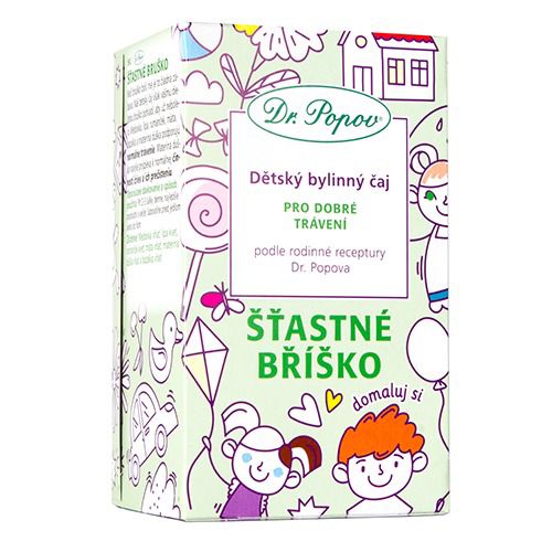 Šťastné bříško, dětský bylinný čaj, 30 g