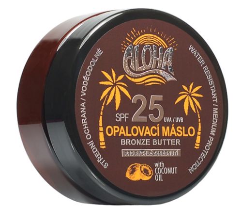 VIVACO Opalovací máslo s kokosovým olejem SPF 25 ALOHA