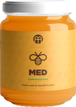 BrainMax BrainMarket - Med medovicový lesní, 950 g