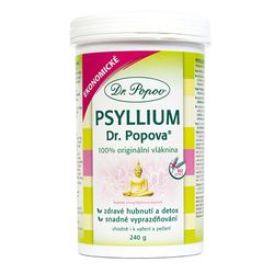 Vláknina Psyllium DÓZA, 240 g Dr. Popov