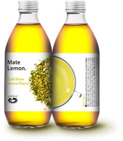 Oxalis Mate Lemon - Cold Brew Herbal Blend, 330 ml