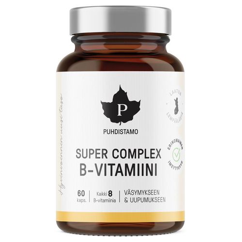 Puhdistamo - Super Vitamin B Complex 60 kapslí