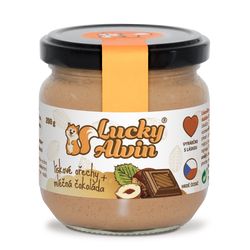 LuckyAlvin - Lískové ořechy + mléčná čokoláda 200g