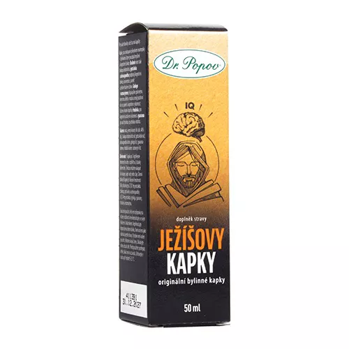 Ježíšovy kapky, originální bylinné kapky, 50 ml