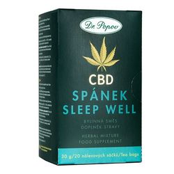 Konopný čaj s CBD Spánek, 30 g Dr. Popov