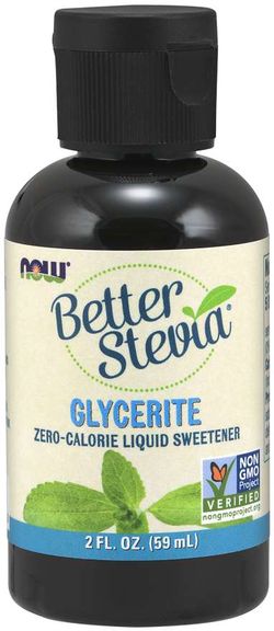 NOW® Foods NOW Better Stevia Glycerite, bez alkoholu, 59 ml